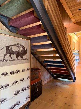 Lodge Rainbow Stairs